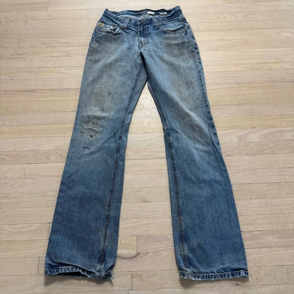 Cinch Vintage jeans 2000s MB973 Rocky Mountain Bootcut Distressed Men's 30x37